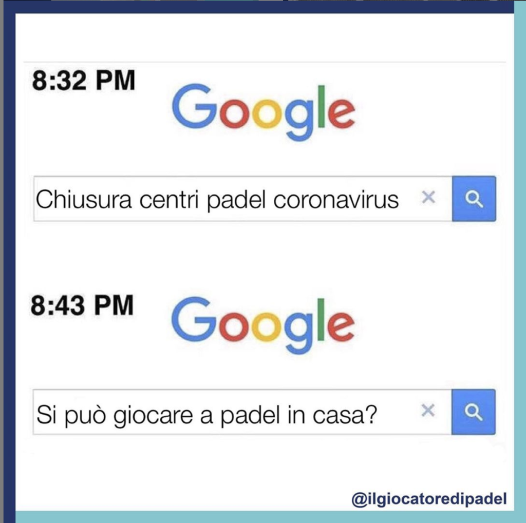 Meme Padel Corona Virus